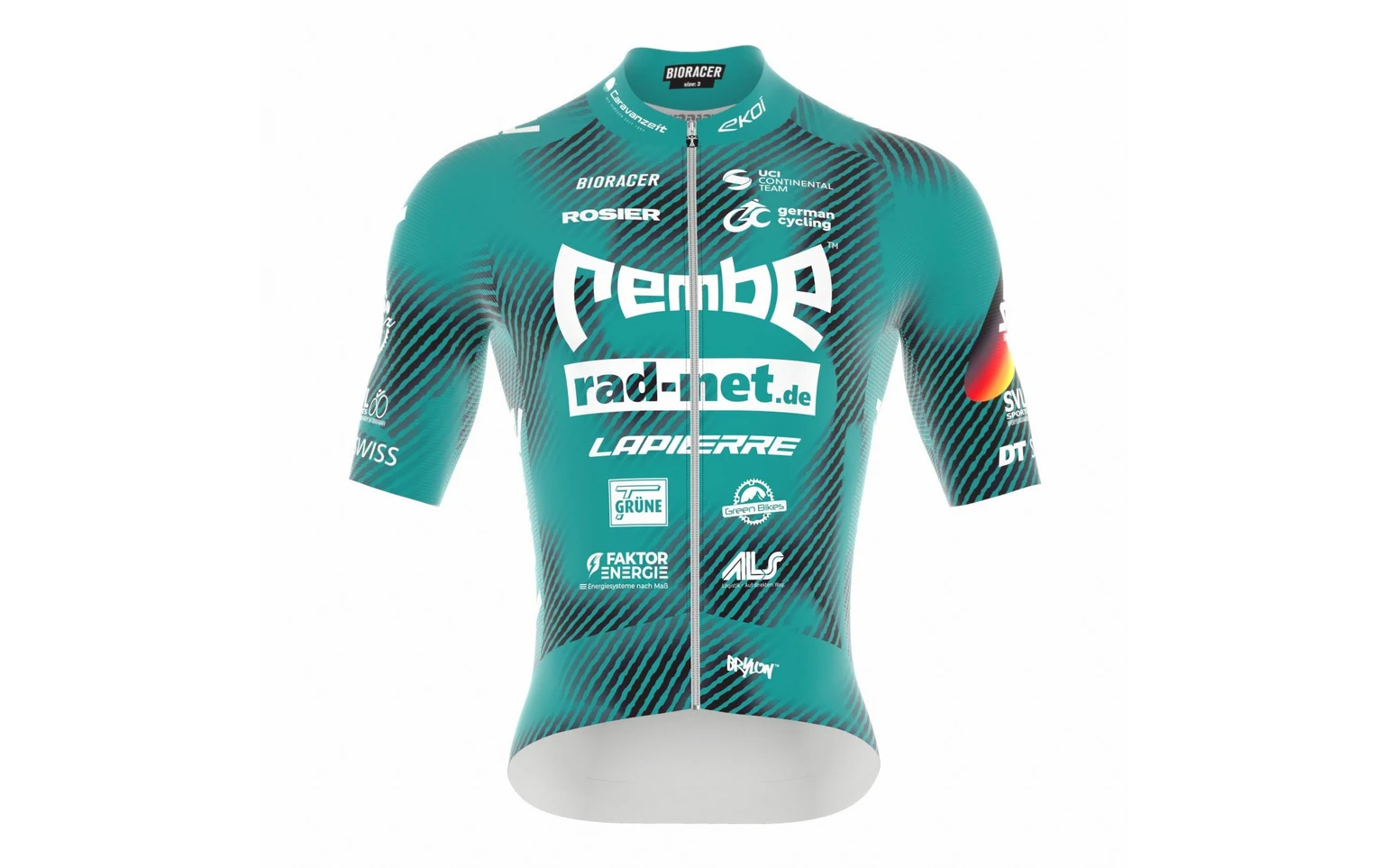 Trikot des Rembe rad-net Teams.