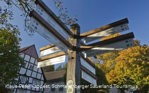Die Wegekennzeichen in der Esloher Ferienregion