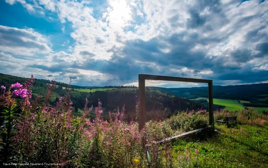 Landschaftsrahmen bei Winterberg