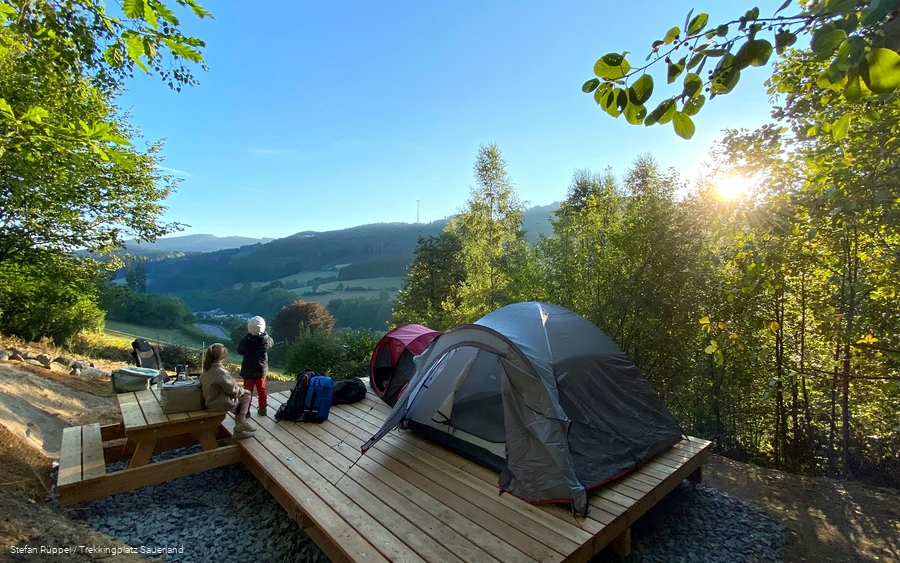 Trekkingplattform Valme