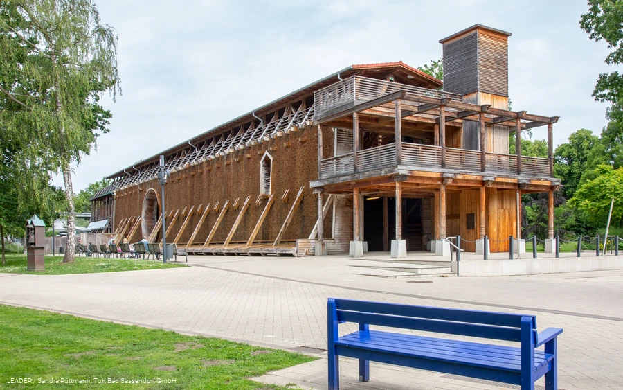 Gradierwerk im Kurpark Bad Sassendorf II