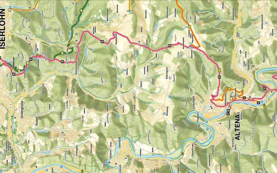 Drahthandelsweg Altena Iserlohn