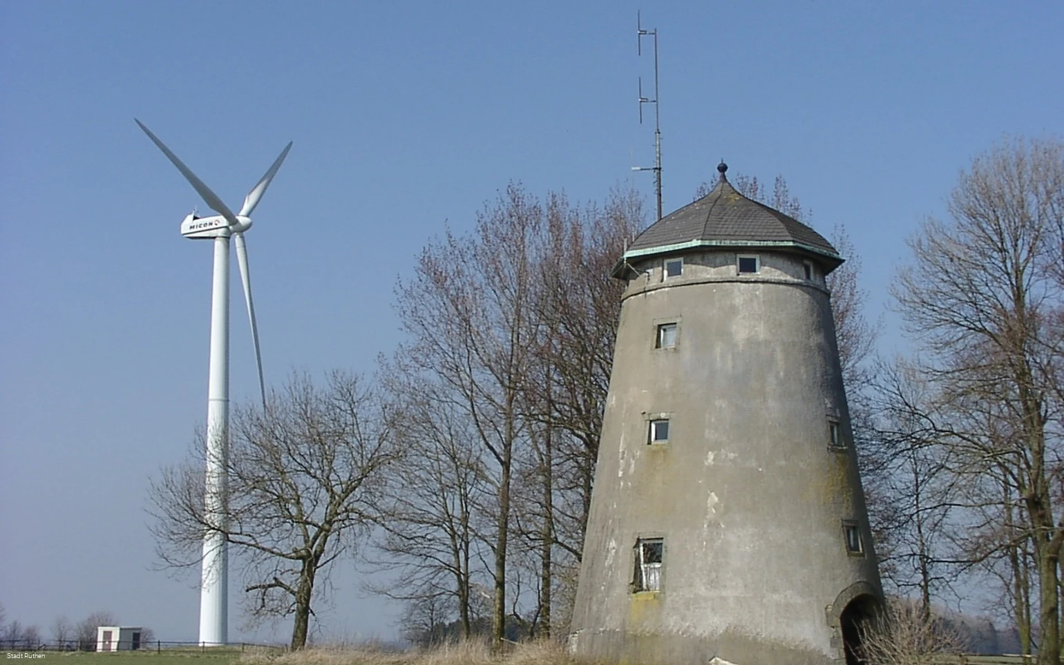 Alte Windmühle, Spitze Warte Alte Windmühle, Spitze Warte
