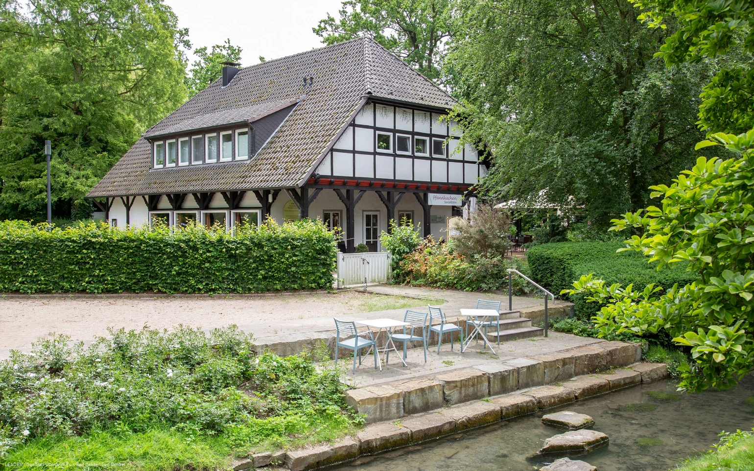 Café Brunnenhaus - ehem. Brunnenhaus (Sassendorfer Salzspuren)