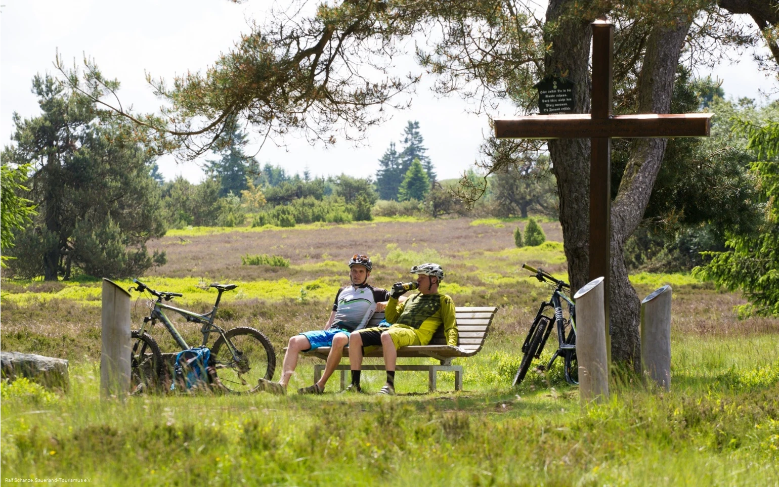 Rast auf der Hochheide Rast auf der Hochheide