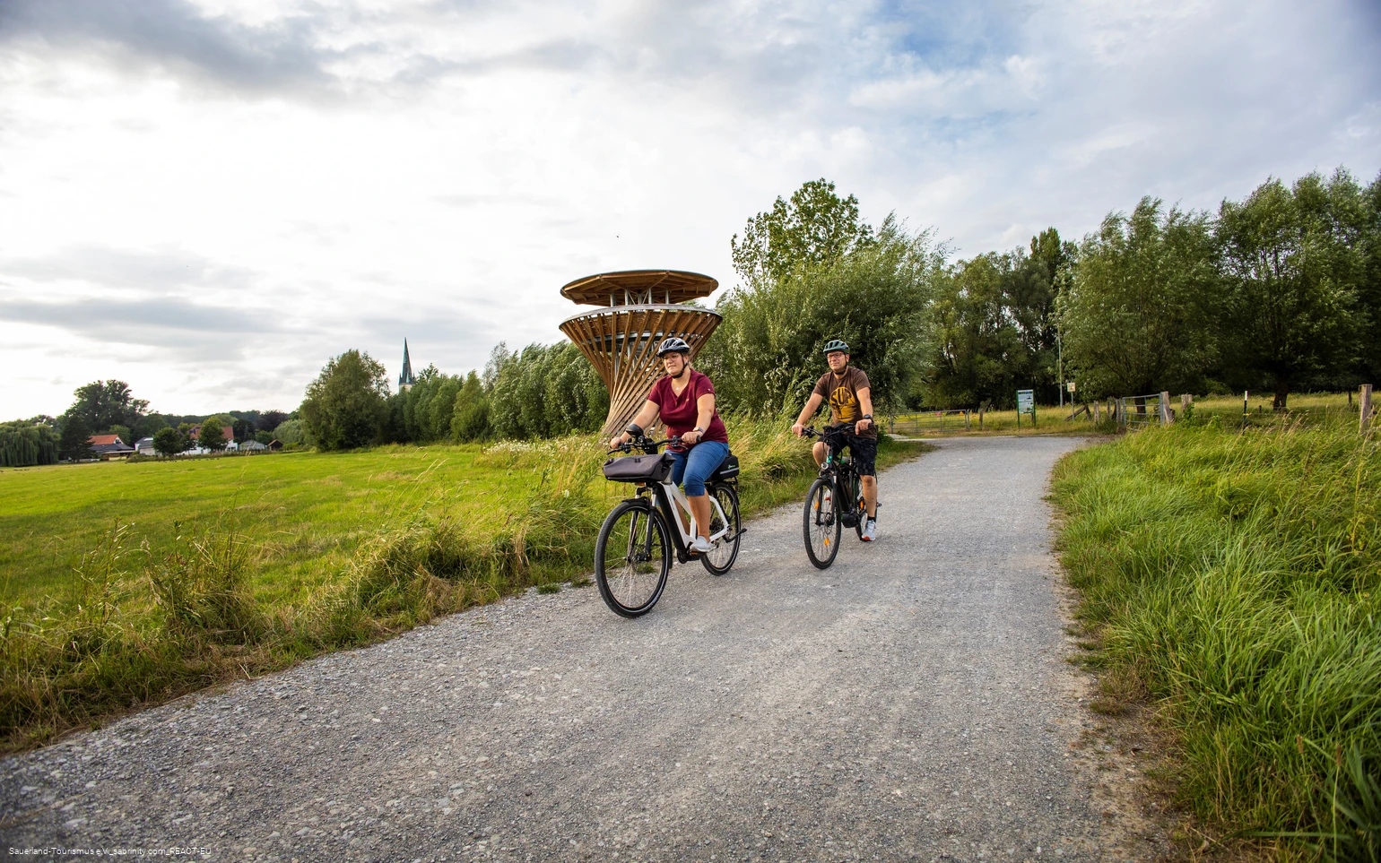 Radtour in der Woeste