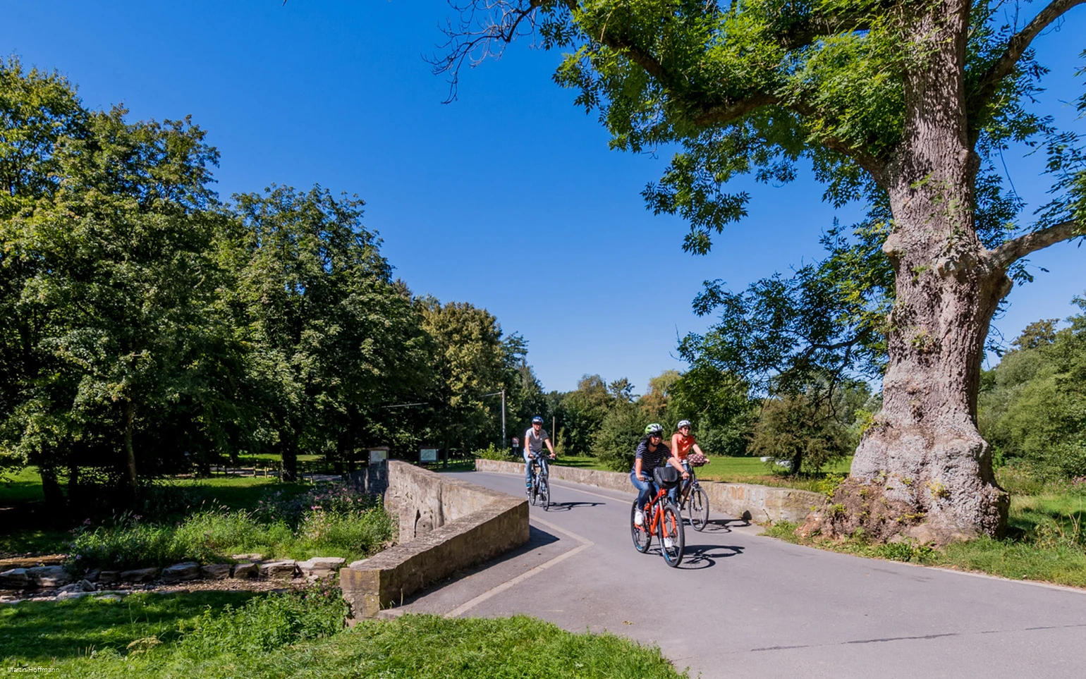 Almeradweg  Almebrücke bei Wewelsburg