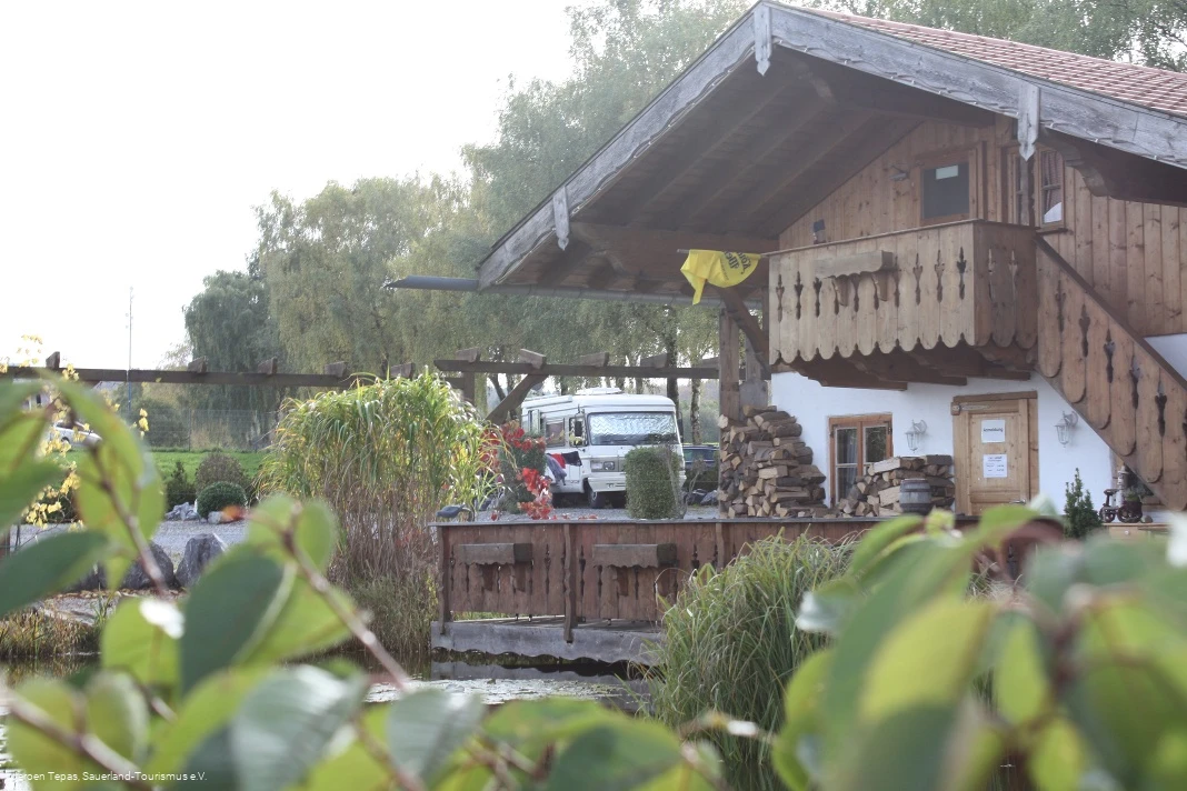 Einkehrmöglichkeit am Warsteiner Camperpark - Bayernstadl