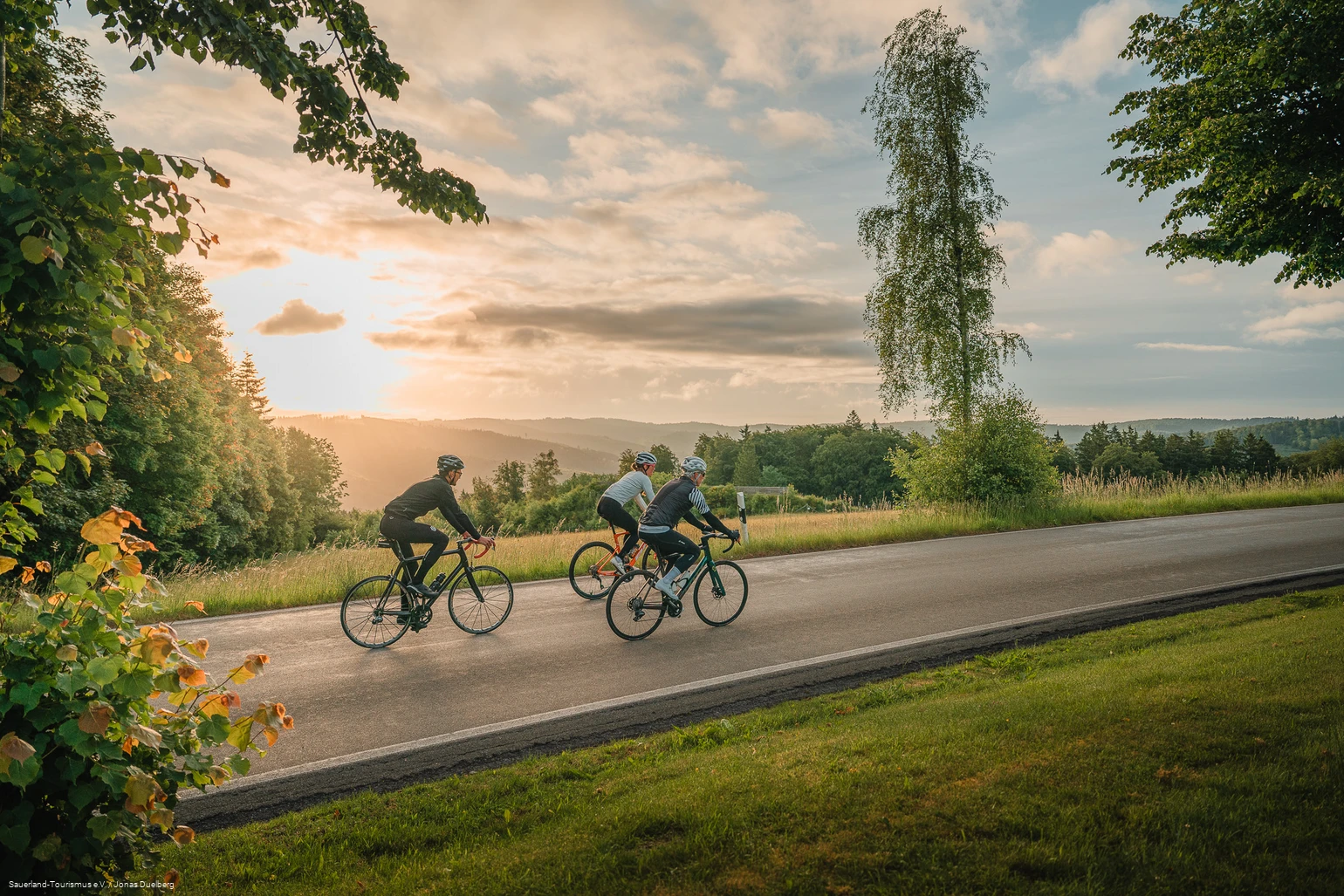 Rennradfahren im Sauerland