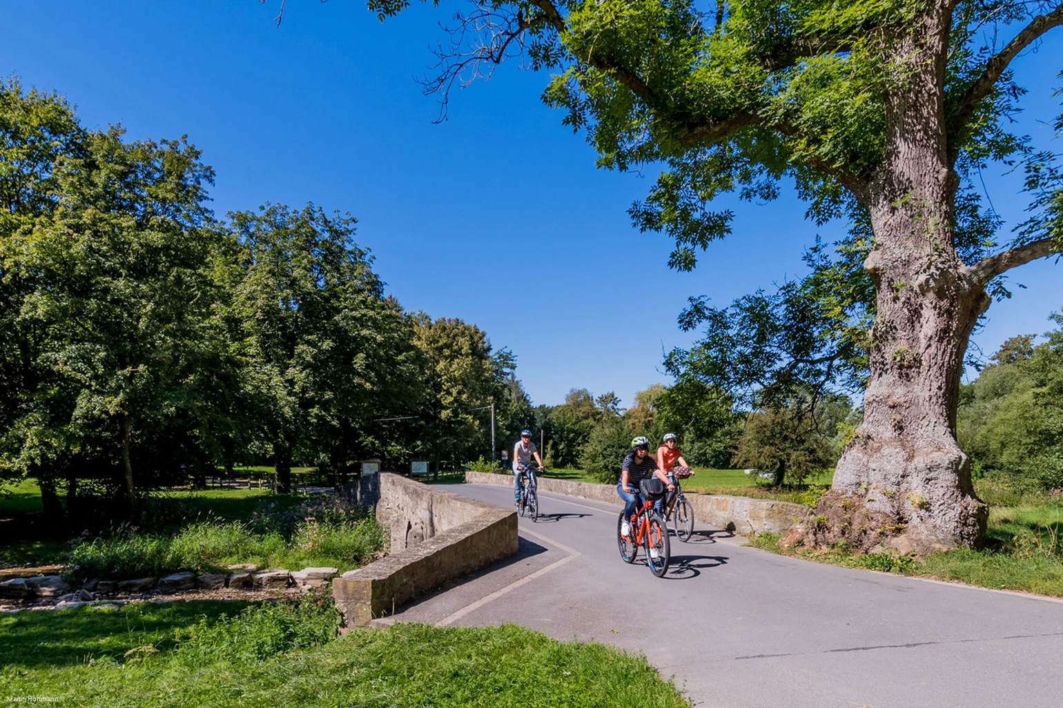 Almeradweg  Almebrücke bei Wewelsburg